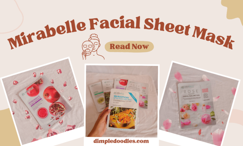 Mirabelle Cosmetics Korea Sheet Facial Mask