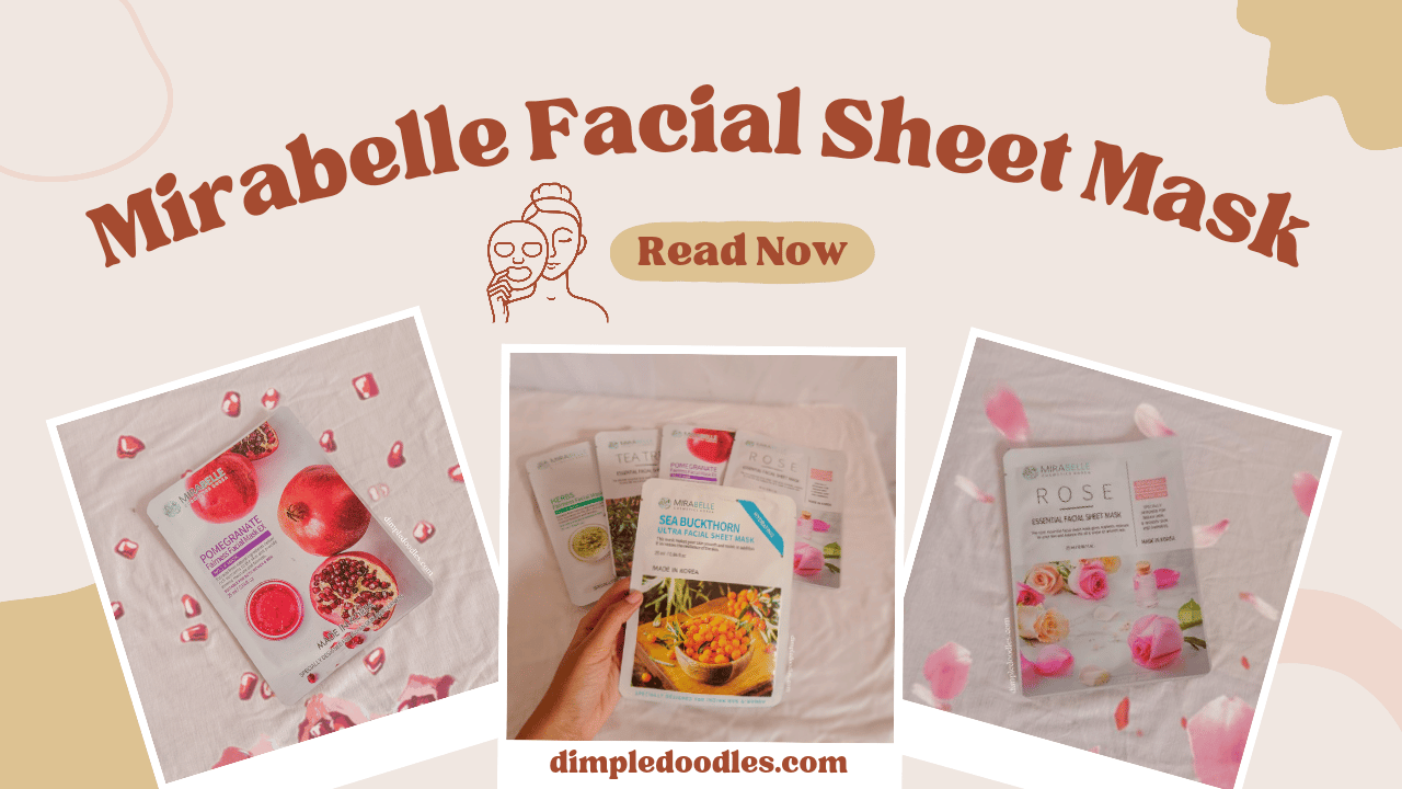 Mirabelle Cosmetics Korea Sheet Facial Mask